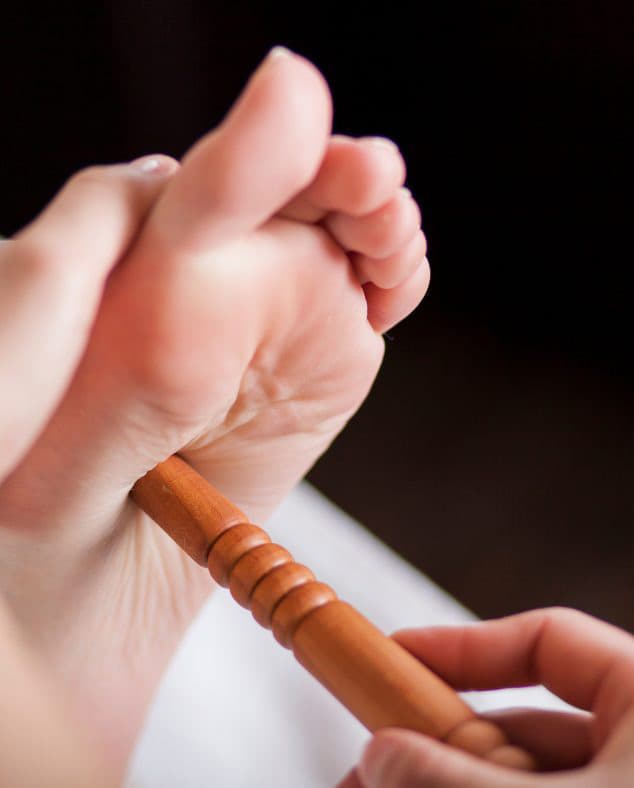 Réflexologie plantaire Indienne